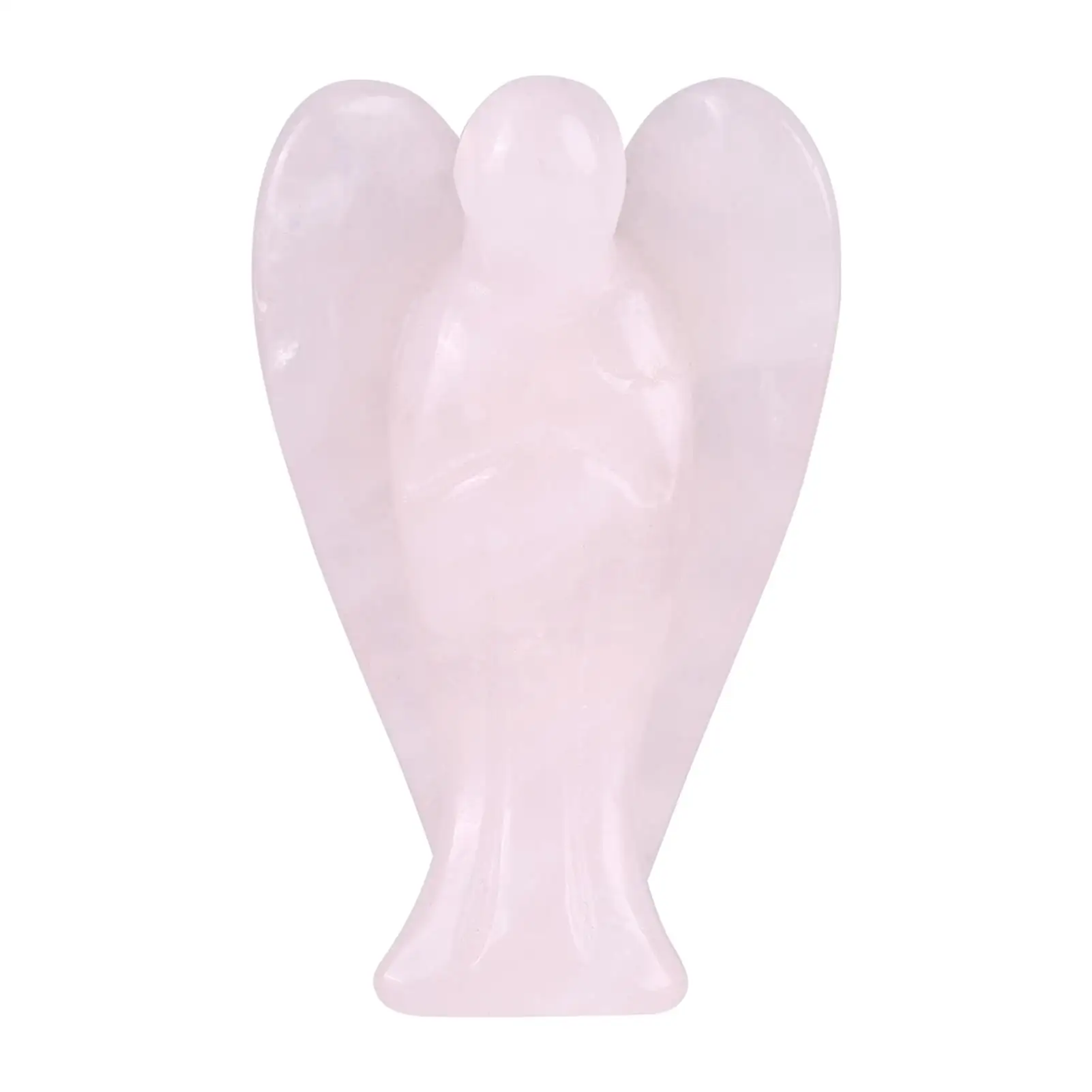 Natural Pink Crystal Guardian Angel Energy Stone - Healing Gift for Wellness & Meditation