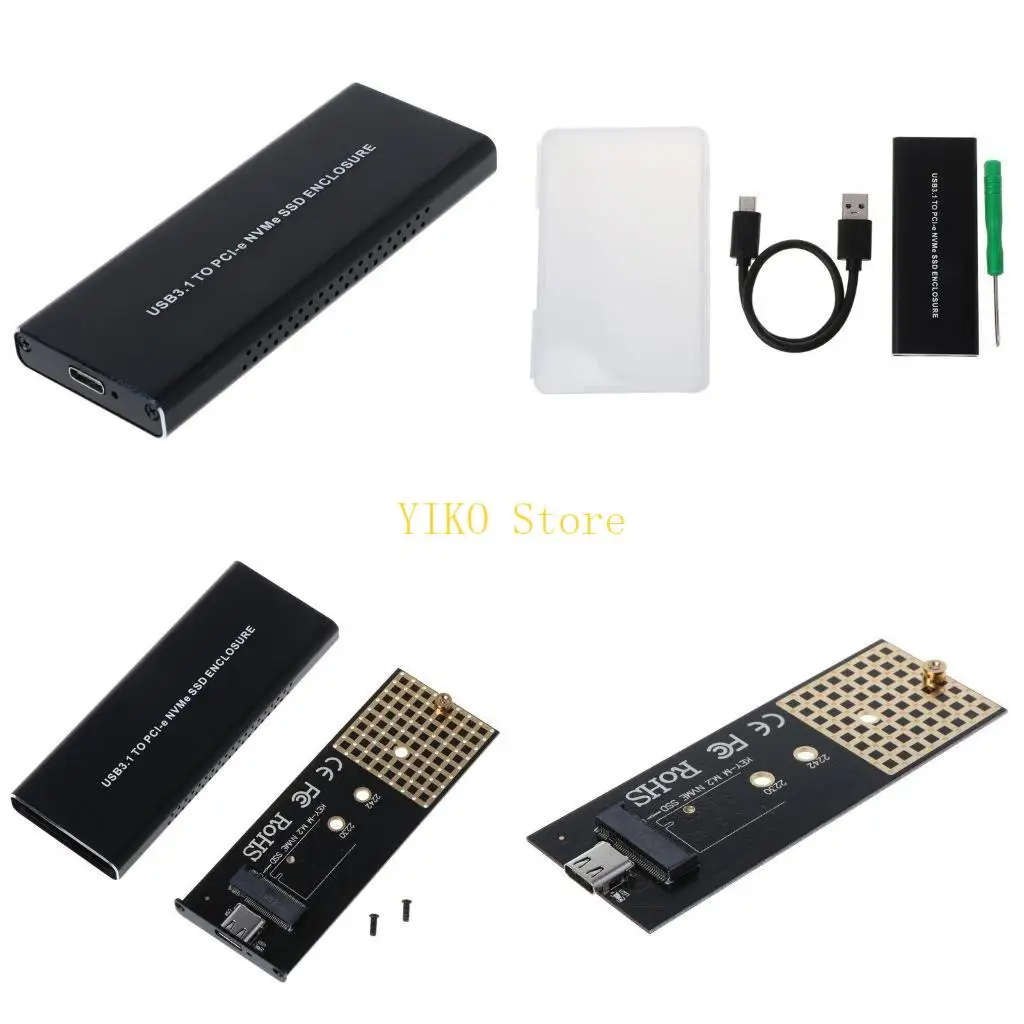 

Адаптер SSD K32C для SSD-диска NVME Корпус M.2 SSD со сменным кабелем