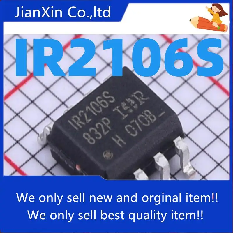 20pcs 100% orginal new IR2106S MOS driver / IR2106STRPBF SOP8