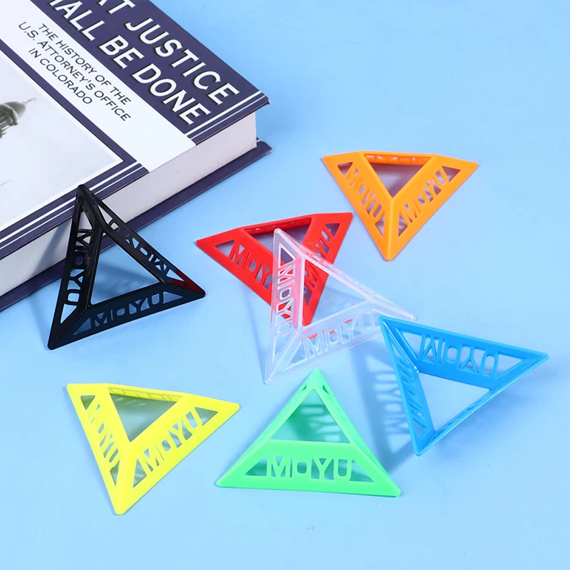 Moyu 10Pcs Multicolor Set 3X3 4X4 5X5 Plastic Magic Stand Speed Cube Base Holder