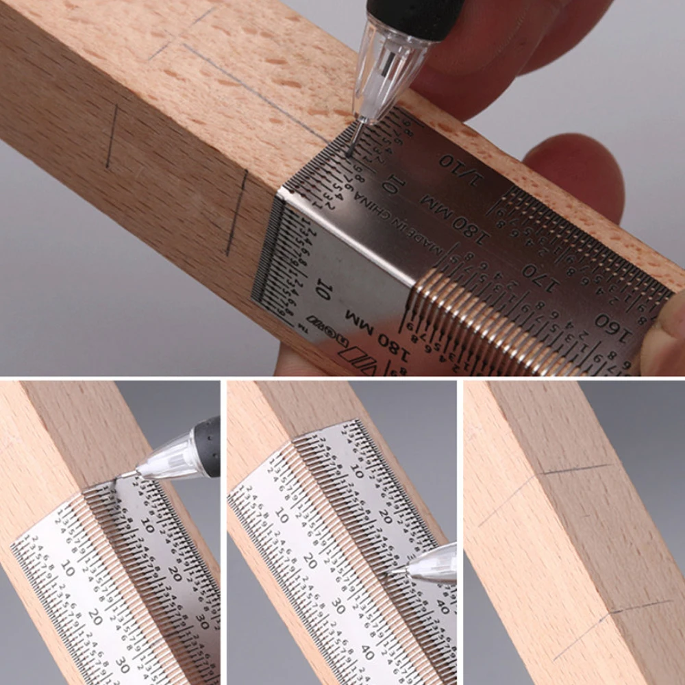 Woodworking Gauge - Régua de Marcação de Linhas para