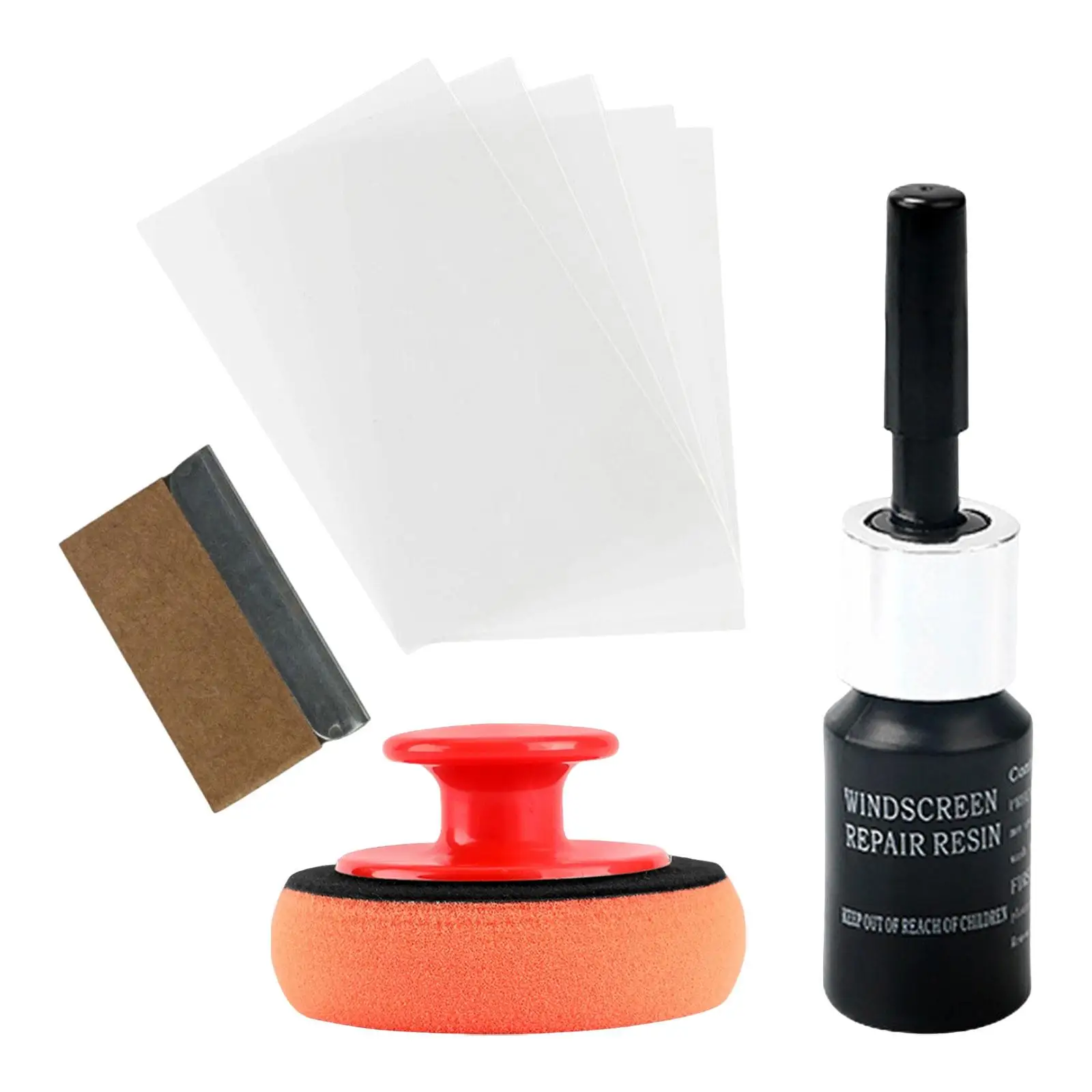 앞 유리 균열 수리 세트, 자동차 창문 유리 세트 액세서리, 빠른 수정 나노 유체 필러, 균열 긁힘 제거제, 2 개