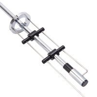 A40Z-1 Piece Professional Radio Antennas Outdoor Personal Car Parts UHF VHF 145/435Mhz Dual Band Antenna CBC-435 Silver For Car
