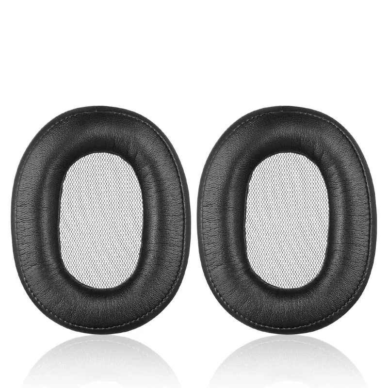 Vervangende oorkussens voor Sony MDR-1A 1ADAC hoofdtelefoon Memory Foam oorkussens Hoge kwaliteit oorkussens headset Leren hoesje