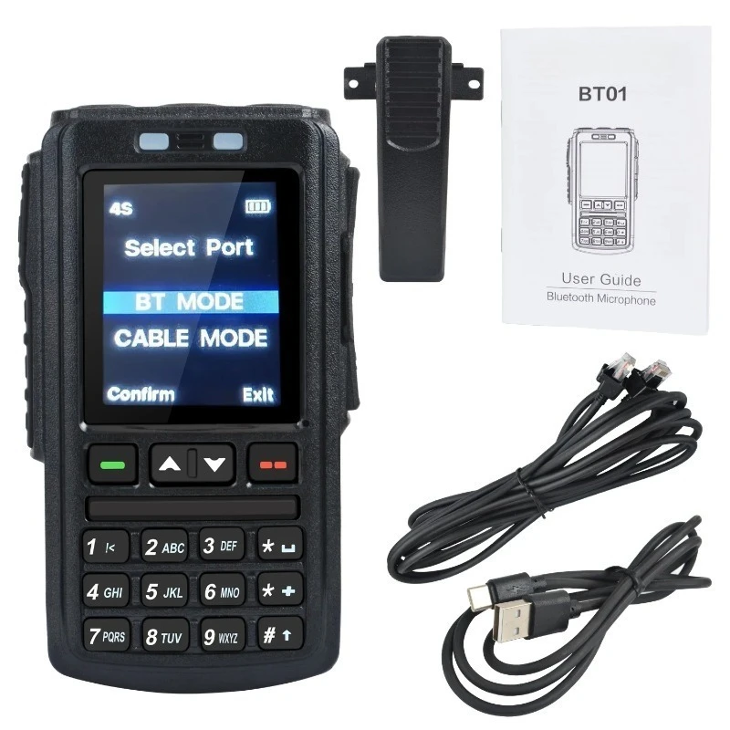 

BT01 Bluetooth Microphone – Compatible with AT-D578UV Plus/AT-D578UVIII Plus/AT-D578UV Pro/AT-D578UVIII Pro Walkie Talkies