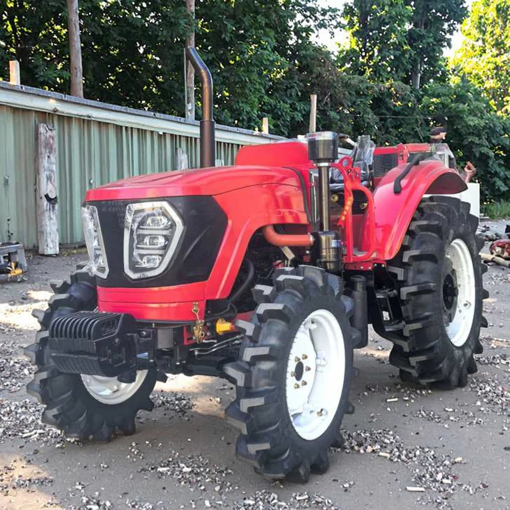 Powerful 120HP 4WD walk-behind tractor Easy-to-operate agricultural tractor