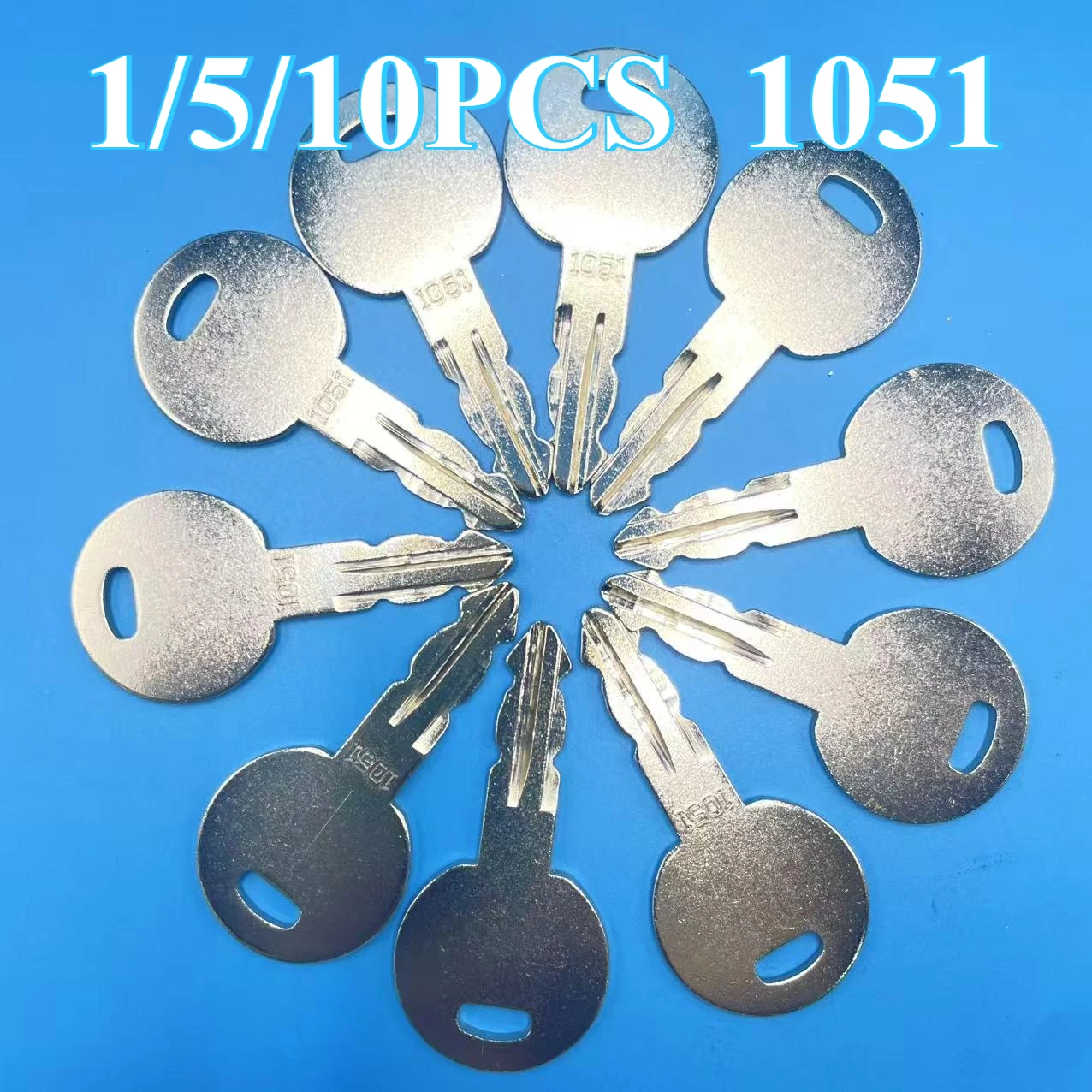 1/5/10PCS 1051 Excavator Ignition Keys Compatible With Thwaites Compatible With Compatible With Terex Dumper Truck