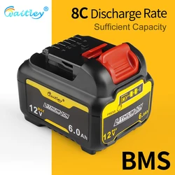 Camason-Batterie au lithium aste pour Dewalt, outils électriques, accessoires pour outils électriques, remplacement DCB124, DCB120, 10.8V, 12V