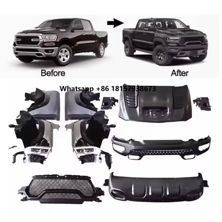 Factory Price Upgrade Body Kit Front Bumper Car Parts for  Dodge RAM TRX 2022
