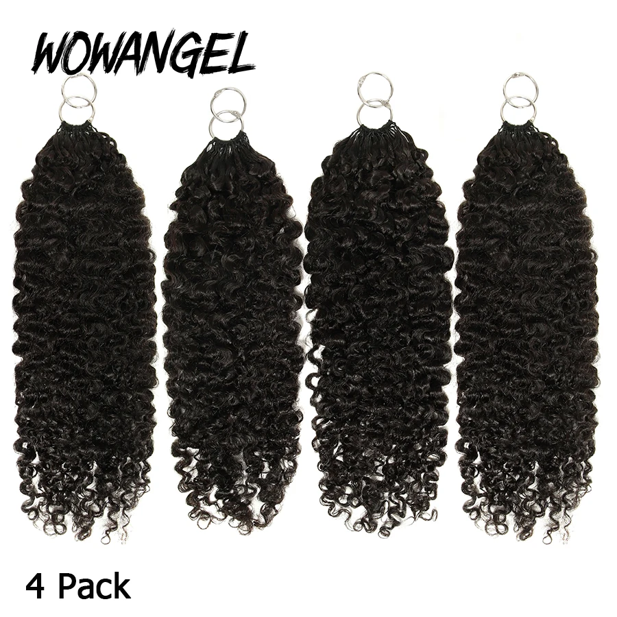Cabello birmano curly con plumas para trenzas, pre-separado, sin nudos invisible, extensiones de cabello humano 100% para mujer 6