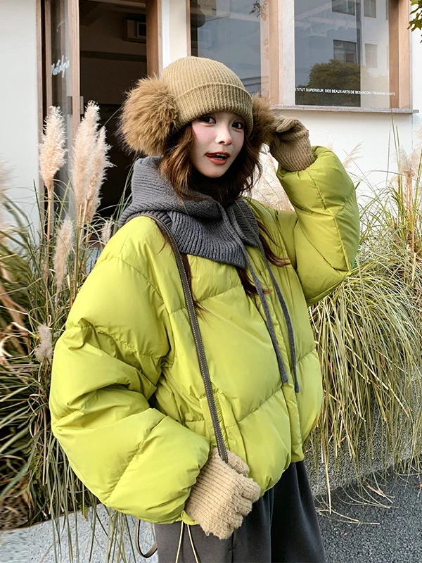 Chaqueta de Plumón Desmontable con Capucha para Mujer, Chaqueta de Invierno 2025, Nueva Moda, Antienvejecimiento, Ropa Exterior