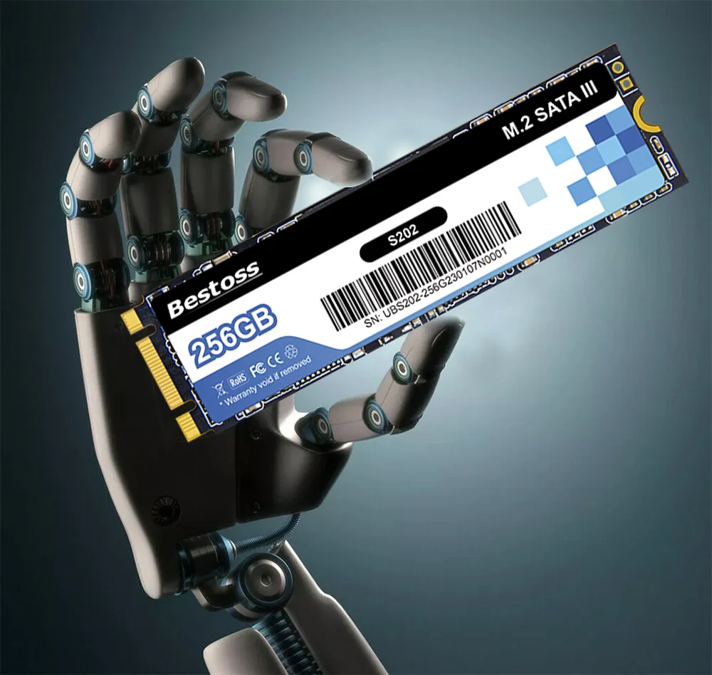 Bestoss SSD M2 Sata 2280 SSD 120 ГБ 128 ГБ 240 ГБ 256 ГБ 480 ГБ 512 ГБ Внутренний твердотельный накопитель X10 шт.