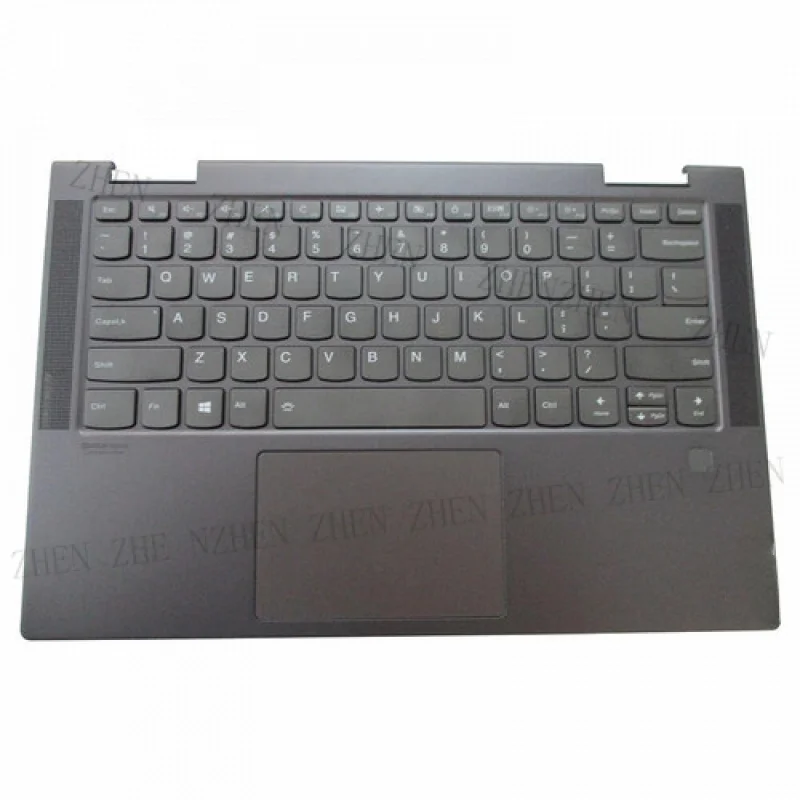 

Y ДЛЯ Lenovo Yoga C740-14IML 81TC Подставка для рук с клавиатурой и тачпадом с подсветкой 5CB0U43959