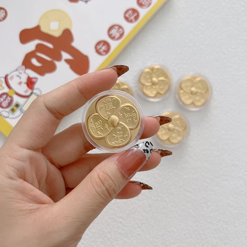 ’ 1Pc Windmill Rotating Lucky Jewelry Accessories For Diy Mobile Phone Phone Case Earphone Shell Accessories.