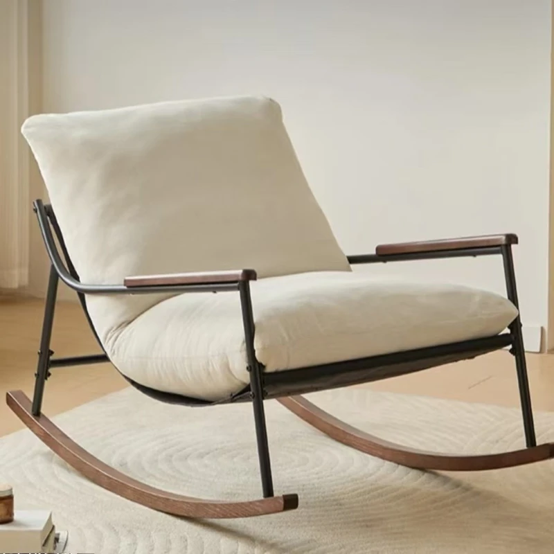 

Rocking Reclining Chair Adult Single Sofa Living Room Balcony Leisure Chair