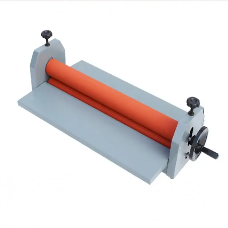 Manual Cold Roll Laminator Laminating Machine 750mm Foldable