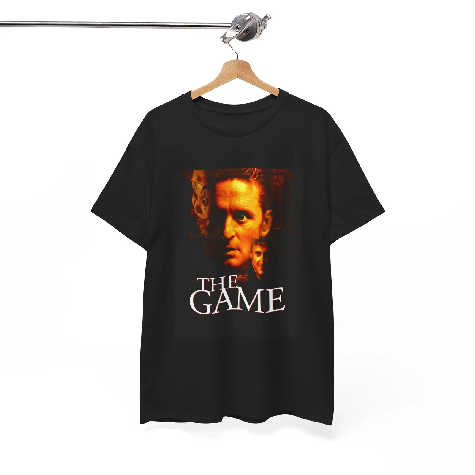 

The Game T shirt Vintage Movie Poster Retro Unisex Heavy tee AMERICAN SELLER