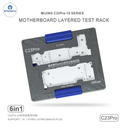 Mijing iSocket C17 C18 C20 C21 C22 MainBoard Layered Test Frame per IPhone X 11 12 13 14 Pro Max Scheda logica di livello medio Supporto funzione Scheda madre Piattaforma tester strato intermedio