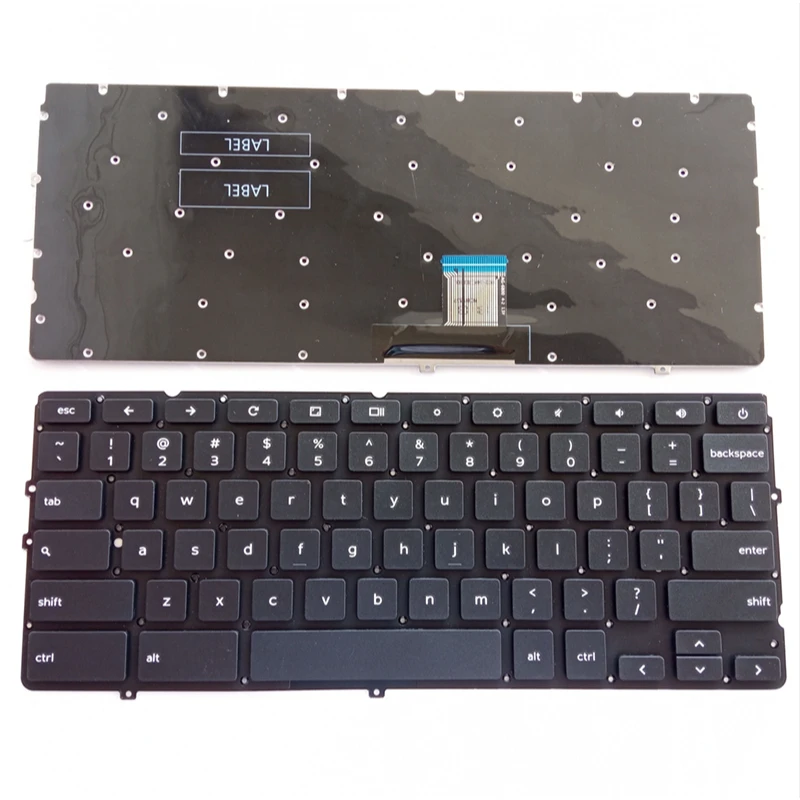 

US for Dell Chromebook 11 3120 P22T DLM14k1 Google Version Power On Key Laptop Keyboard