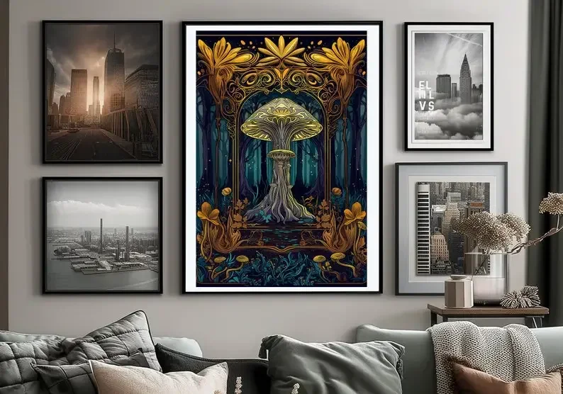 ตัวต่อไม้ 500 ชิ้น ลายเห็ดวิเศษสุดมหัศจรรย์ จิ๊กซอว์ปริศนา ของเล่นเสริมพัฒนาการ เหมาะเป็นของขวัญสำหรับเด็กและผู้ใหญ่