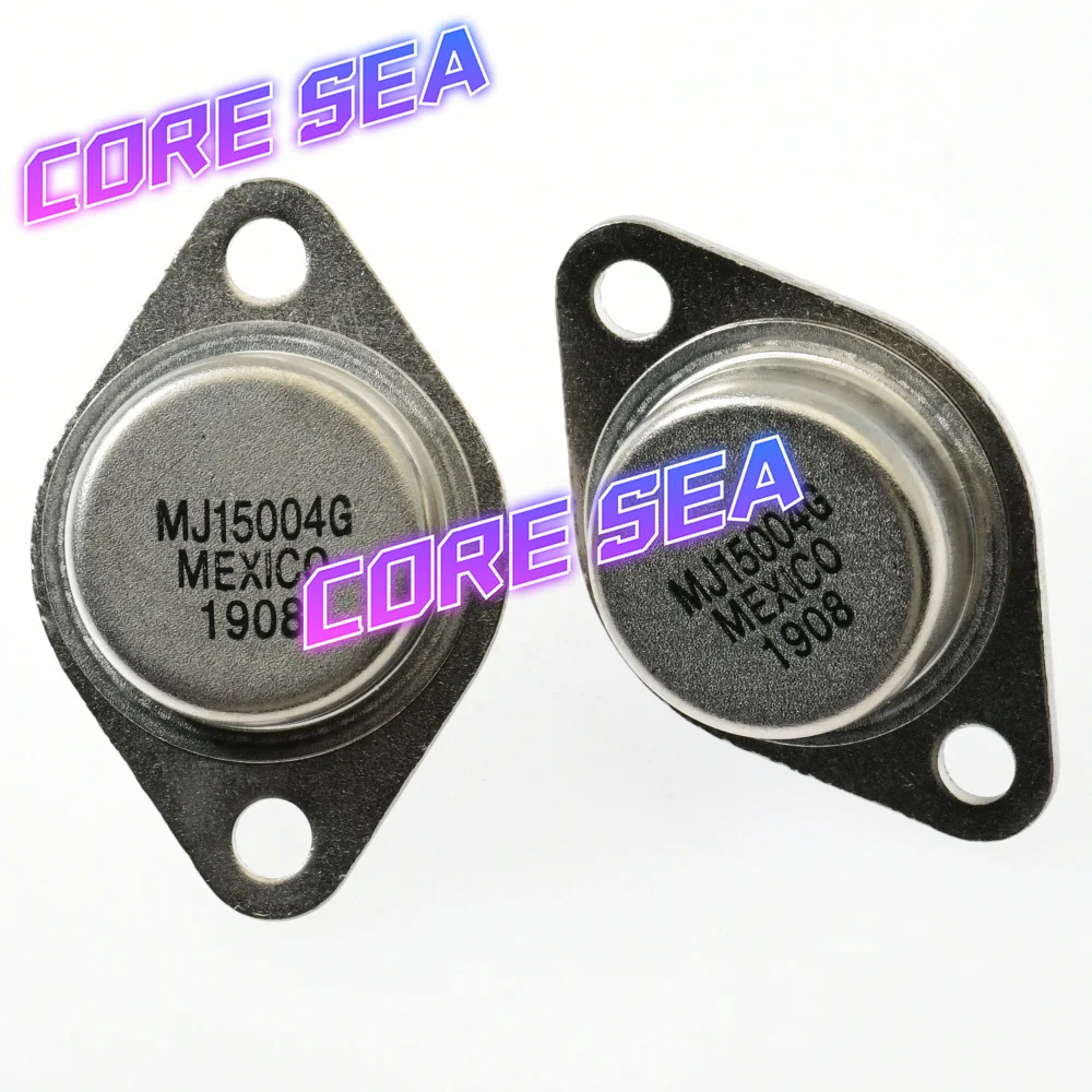 MJ15004G 15004G TO-3 Discrete Semiconductor Product Transistor BJT Single Bipolar Transistor