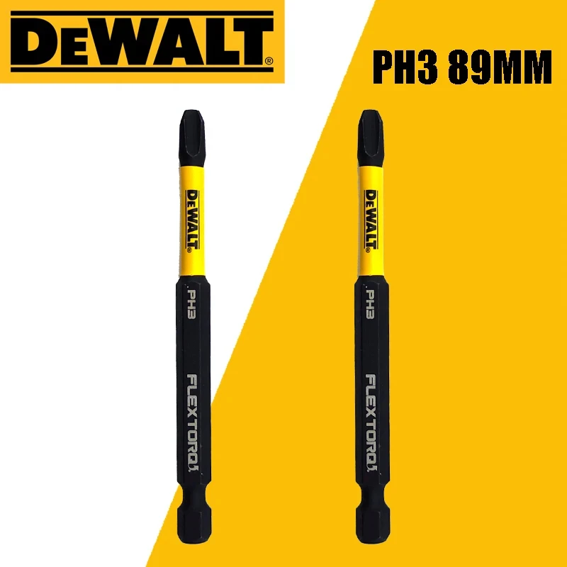 DEWALT DWA3PH3IRB PH3 89MM Impact Type Bit High lifespan High Hardness Non-Slip Carpentry Open Hole Rapid Steel Tool Cross Bits