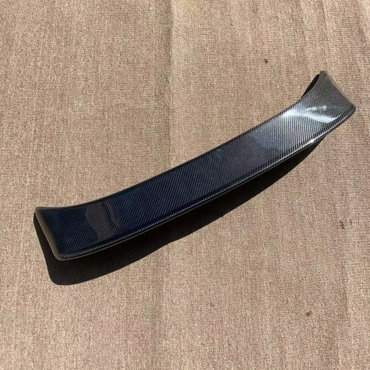 Dakspoiler V.1 Voor Toyota Aygo MK1 (2005-2015) Hatchback Zwart FRP Koolstofvezel Lip Spoiler Voor Auto Staart Vleugel Decoratie