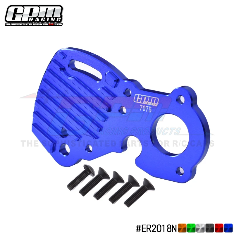 

GPM Aluminum 7075-T6 Motor Plate For TRAXXAS 1/10 E-Revo Vxl Brushless-86086-4