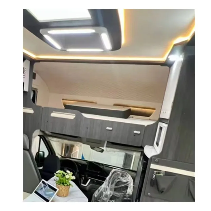 

Intelligent Library Aluminum Lightweight RV Custom Design Fireproof Furniture Motorhome Caravan For RV