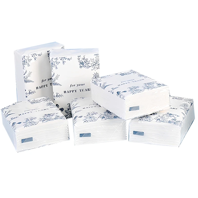 30pack Wedding Party Decorative Napkins Disposable Portable Tissues Soft Paper Towels for Bridal Shower Reception Ceremony TMZ