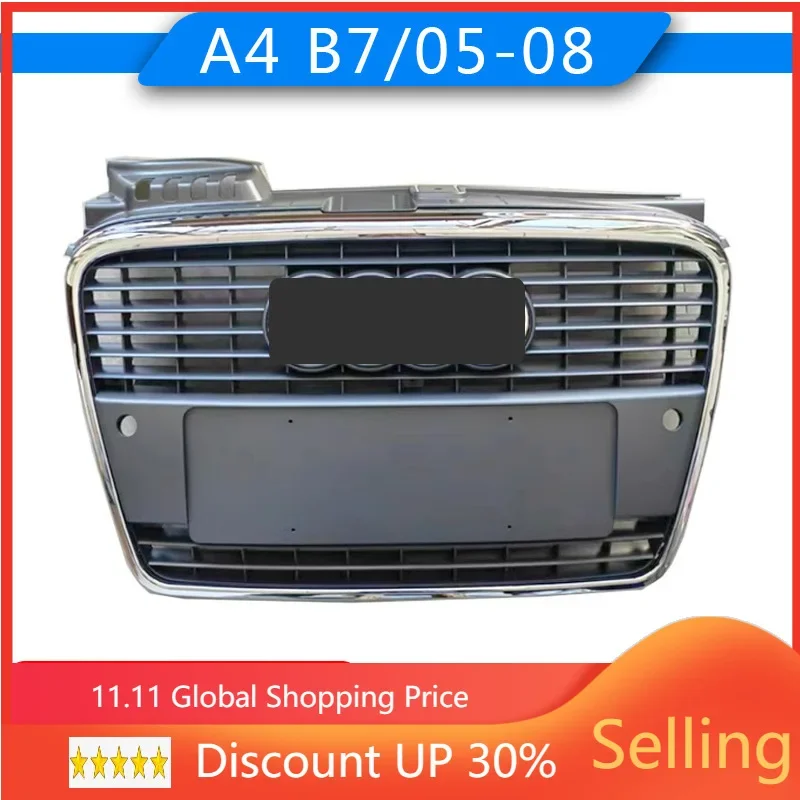 

Решетка для переднего бампера автомобиля, решетка для Audi A4 B7 2005 2006 2007 2008, автомобильные гоночные решетки 8E0853651J