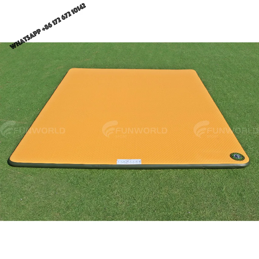 Customized Size Color Waterproof Folding Sleeping Pads DWF Inflatable Camping Air Mat for Outdoor Picnic