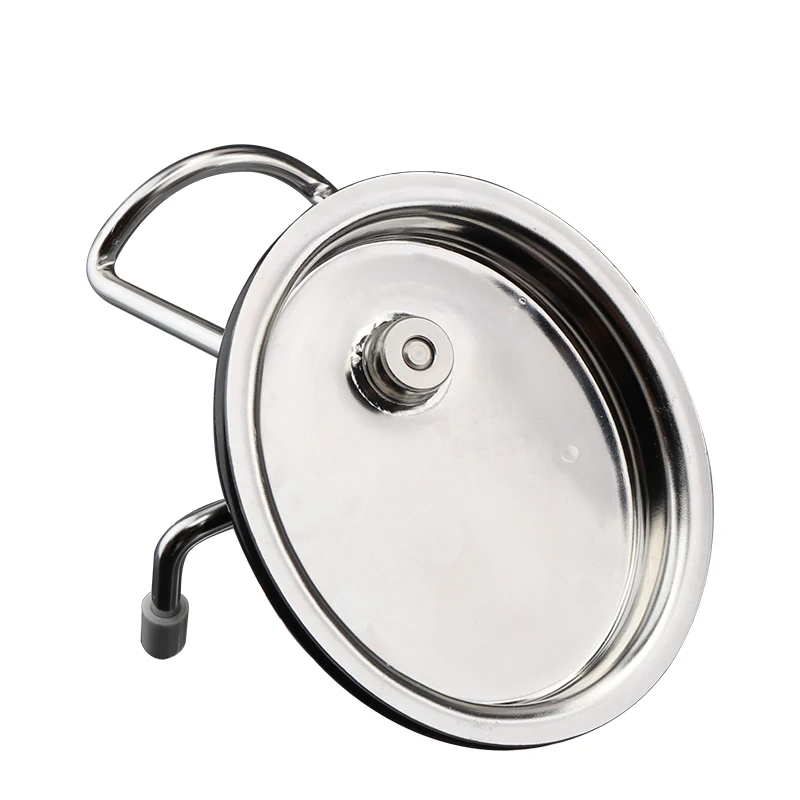 Stainless Steel Ball Lock Keg Lid With Plastic Pressure Relief Valve,Cornelius Corny Keg Lid Soda Keg Cover