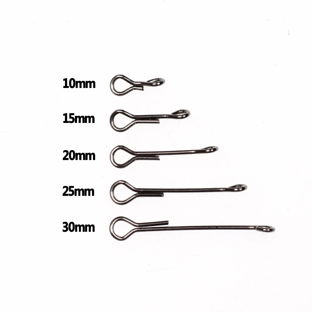 Bimoo 4 Sets Articulated Fish Shank Streamer Fly Tying Shank Pike Trout Fly Tying Material for tying Articulated Fish Streamer