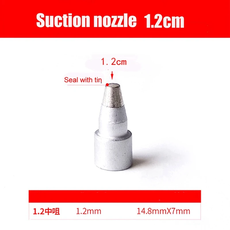 HOT SALE 12X For Pro\'skit SS-331H Electric Desoldering Tool Vacuum Suction Solder Sucker Pump Accessories Replace For Nozzle