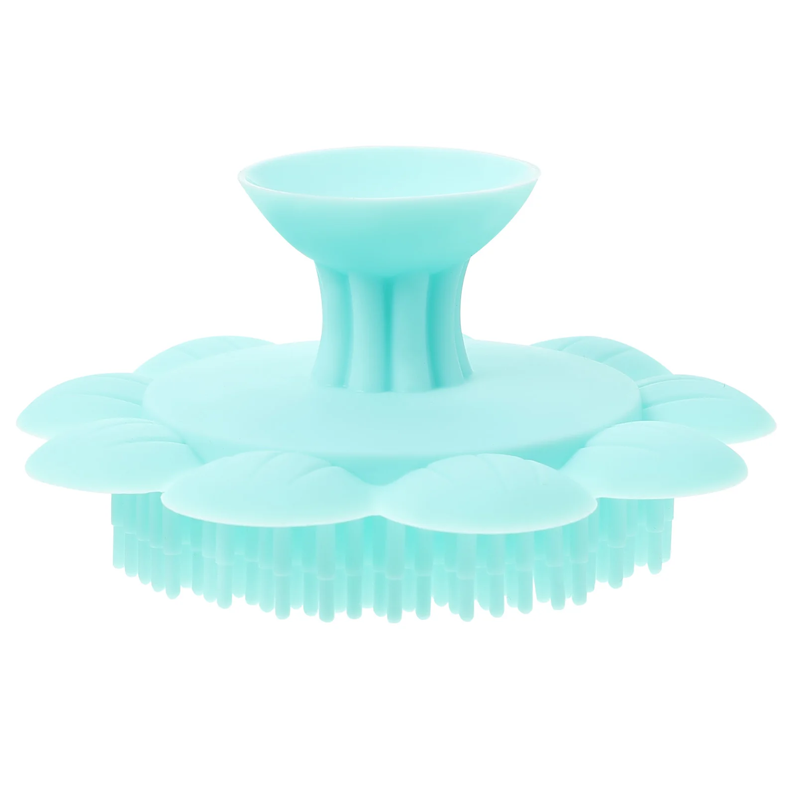 

Silicone Shampoo Brush Cleaning Shower Supply Comfortable Bath Hair Scalp Massager Silica Gel Bathing Accessory