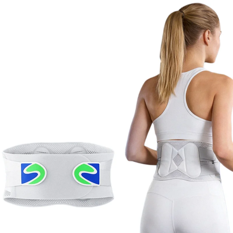 

Back Brace with 4 Steel Plates Lumbar Support Belt Breathable Waist Support for Lower Back Pain Relief, Herniated Disc, Sciatica