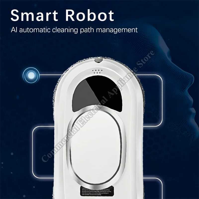 Window Cleaner Automatic Smart Window Glass Washer Electric Glass Limpiacristale Remote Control Window Cleaning Robot