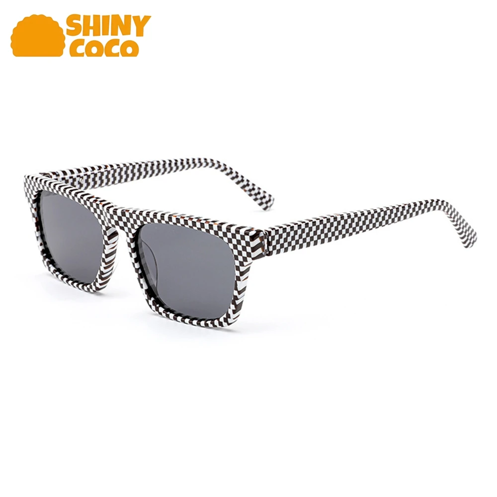 

ShinyCoCo Luxury Brand Zebra Style Sun glasses European American Design Fashion Slimming Trendy Uv Protection Sunglasses Goggles
