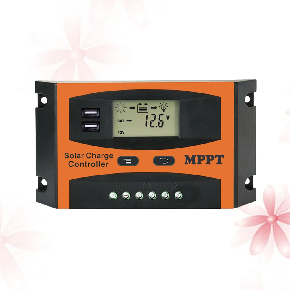 

50 A Solar Controller Short Circuit Protection Regulator Charge Cold Environment 12v