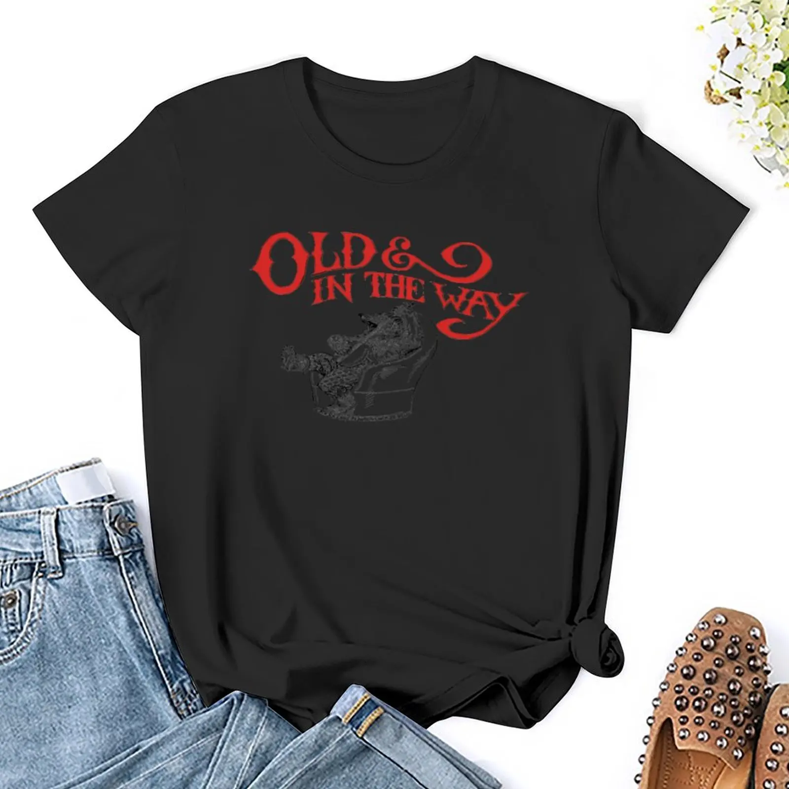 Banjo Bear Old _ In The Way T-Shirt anime clothes blanks Women clothing
