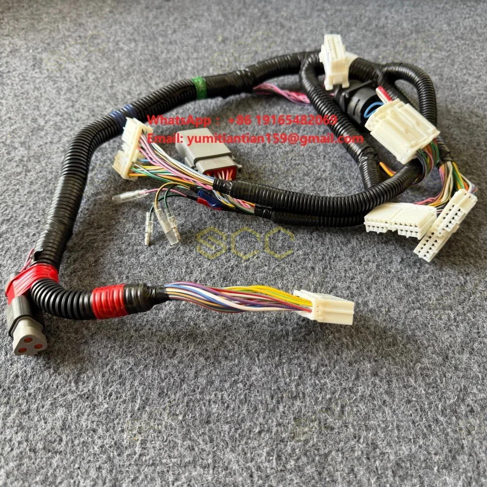 Efficient KHR15994 Cab Console Wiring Harness for Sumitomo SH200-5 SH210-5 Heavy Durable Equipment Excavator Part