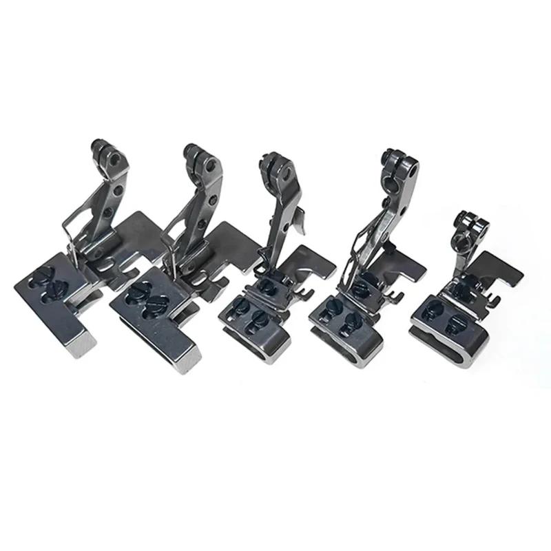 

1 шт., широкая сборочная лапка для промышленной швейной машины с оверлоком, 700,800,6700, плиссированная лапка, плоский верх, морщинистое дно