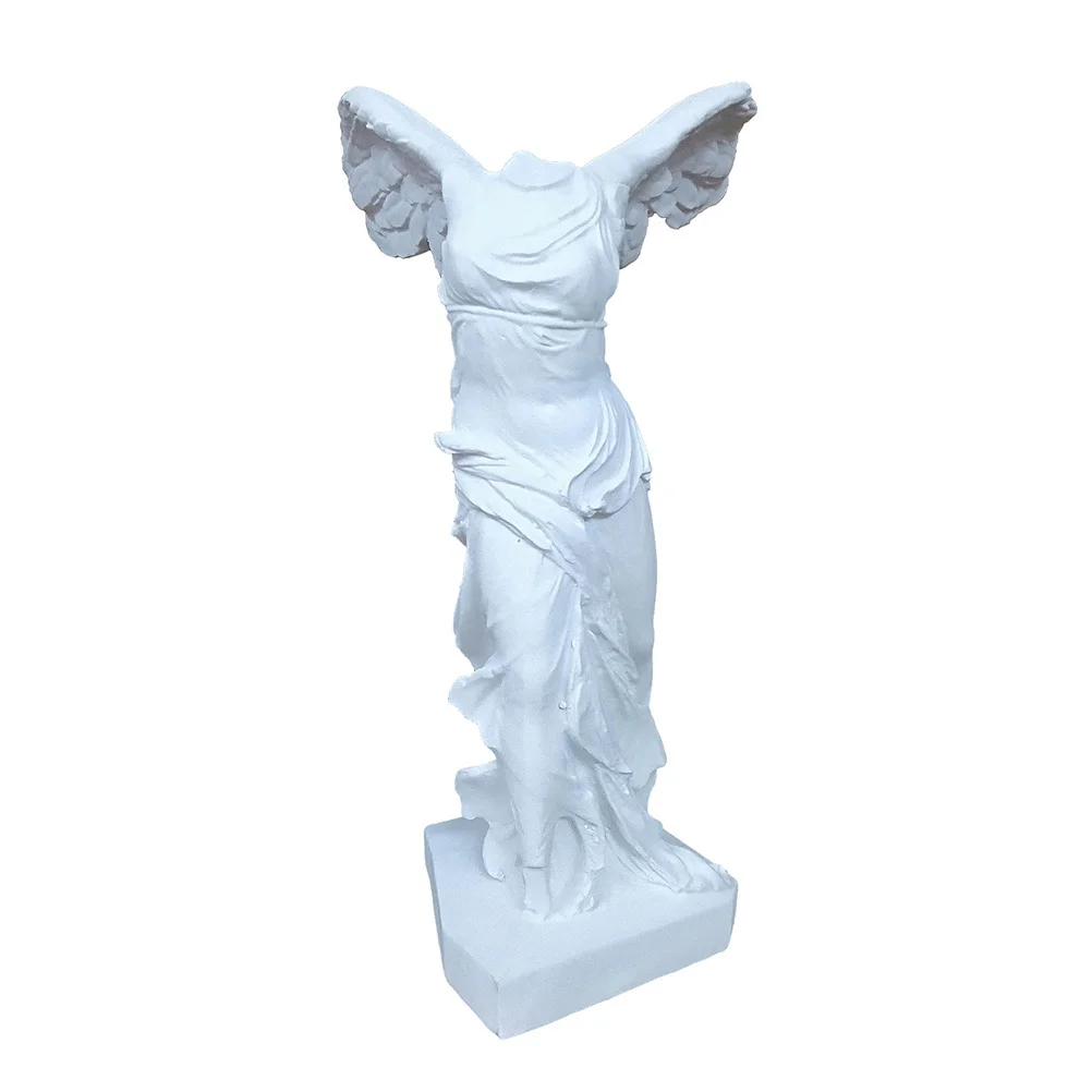 

Victory Goddess Resin Statue Scandinavian Figure Creative Home Desktop Ornament Exquisite Resin Decorative Household Adornment