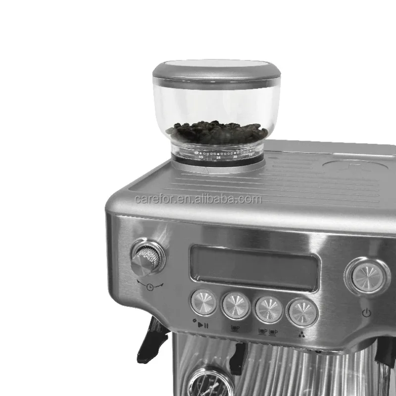 ماكينة صنع قهوة باريستا الاحترافية من فول إلى كوب، ماكينة قهوة اسبريسو، أفضل مع مطحنة