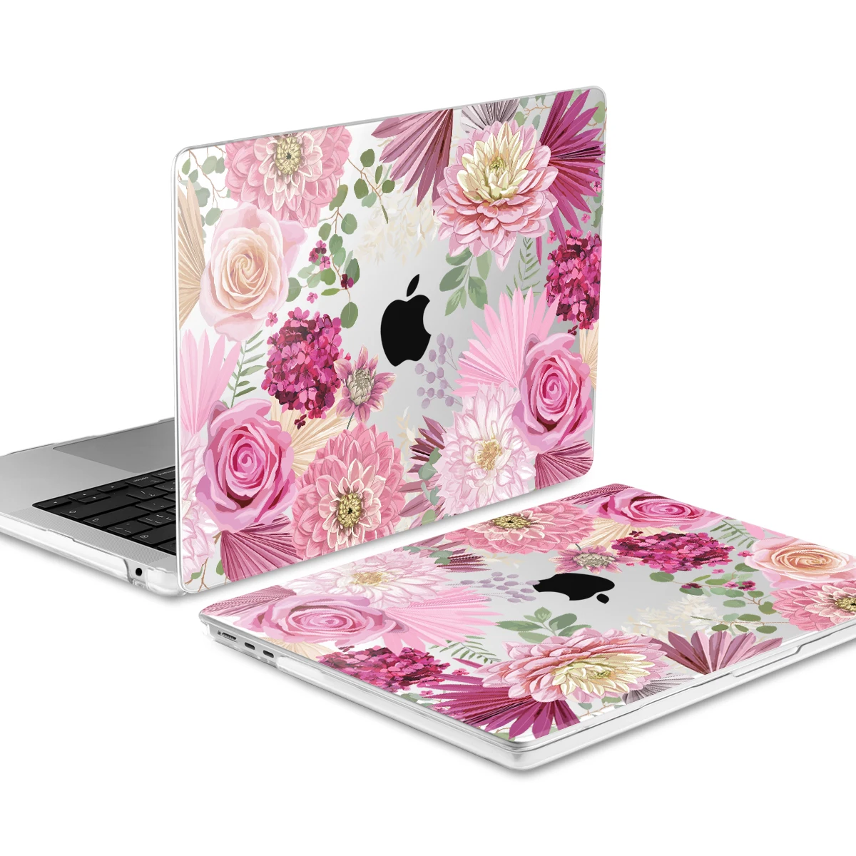 Flower Hard Case For MacBook Air Pro 11 12 13 14 15 16 inch M4 M3 M2 M1 Chip A3113 A3112 A3401 A3403 A2992 A2918 Plastic Shell