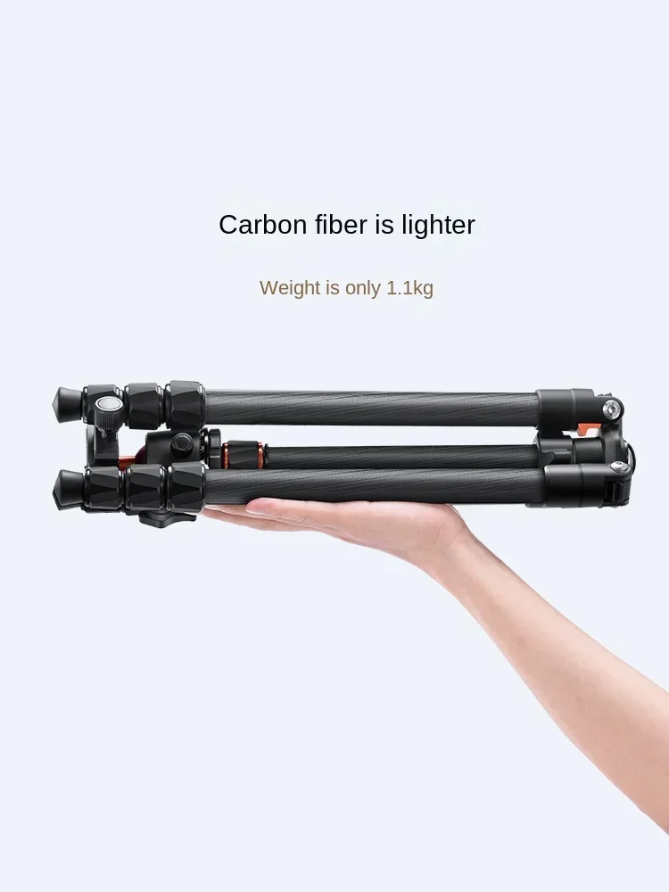 SLR camera tripod Carbon fiber professional micro-single camera stand Portable travel overhead tripod