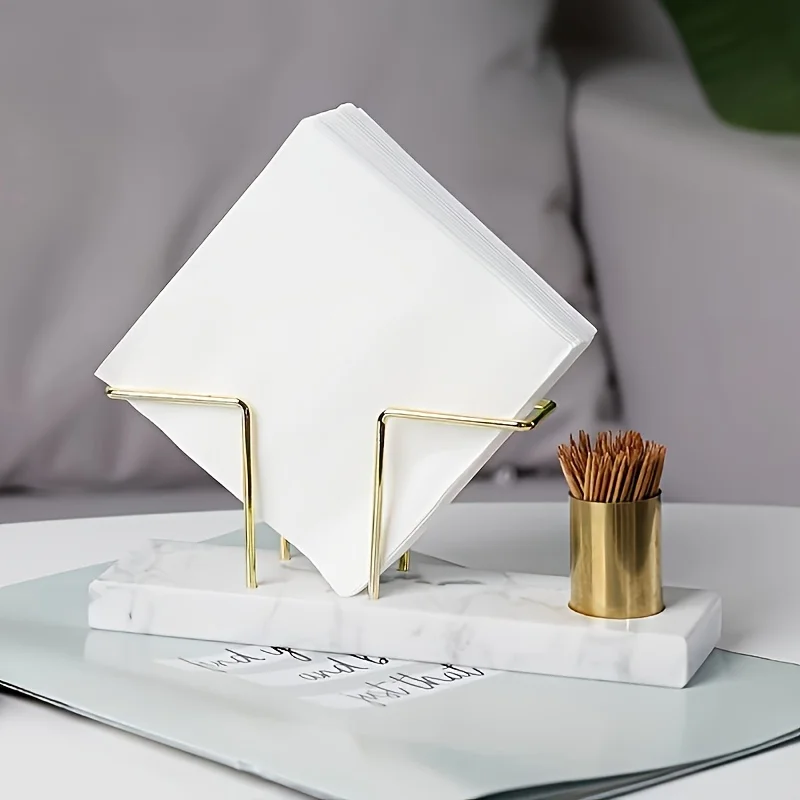 

Creative Wooden Toothpick Holder Tissue Box Stand for Cafe Hotel Restaurant Nordic Style