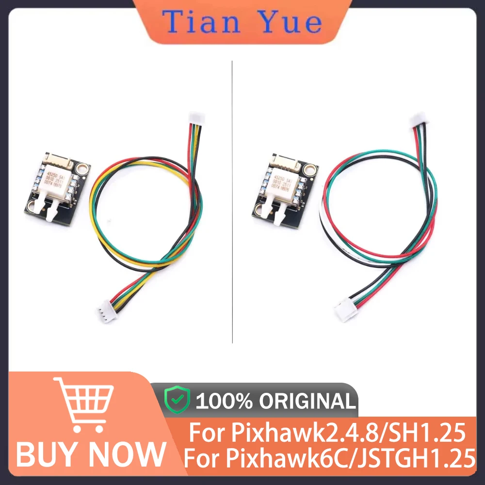 

RC PX4 MS4525DO Дифференциальный датчик воздушной скорости - высокая точность для контроллера полета Pixhawk2.4.8/6C с ArduPlane Ardupilot