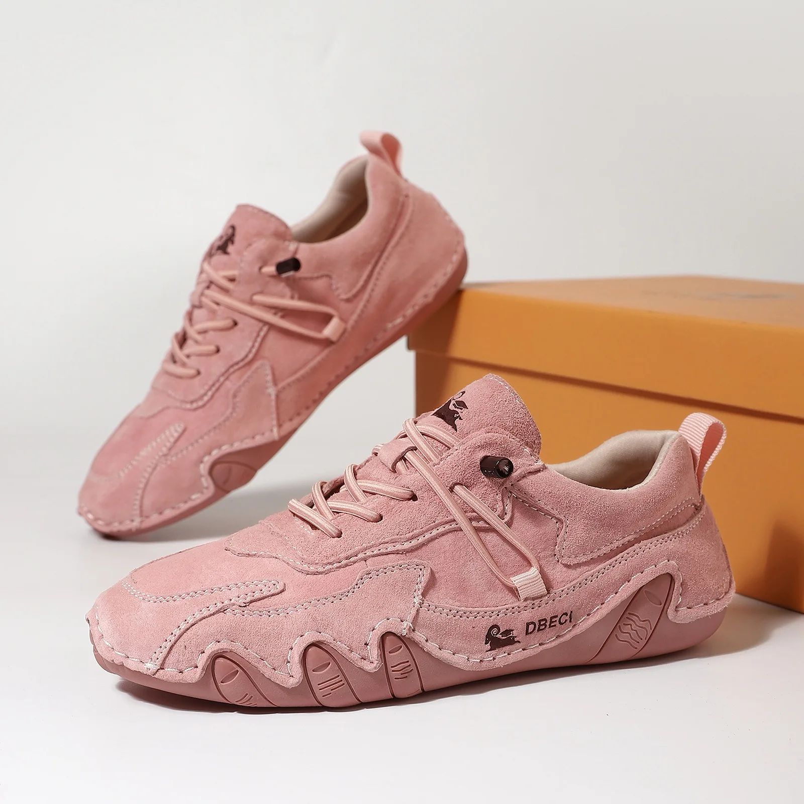 Custom Genuine Leather Casual Shoes Unisex Large Size Outdoor Sneakers Sports Shoes Comfortable Durable
